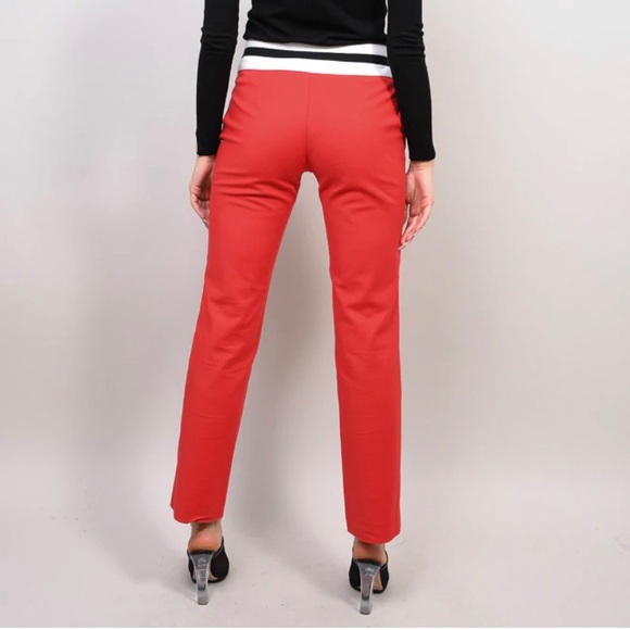 LOVE MOSCHINO RED PANTS SIZE US 10 - Picture 2 of 7